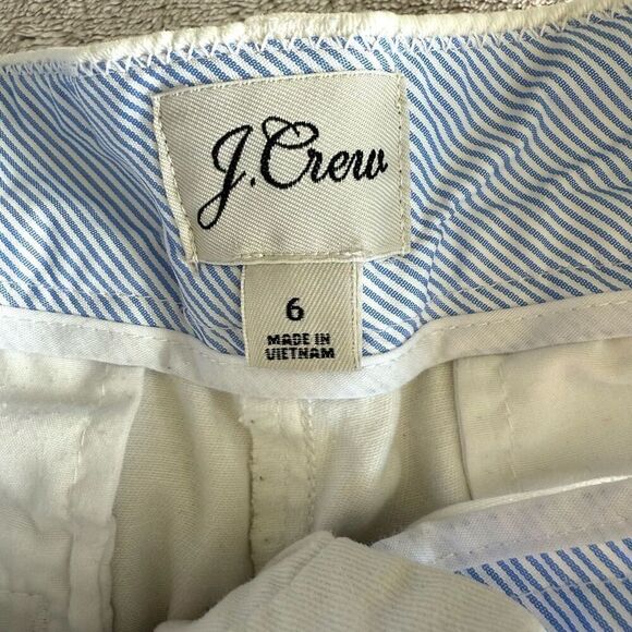 J Crew Women’s White 4" Chino Short - Picture 2 of 12